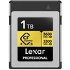 Image de Lexar carte cfexpress pro type b gold 4.0 series 1tb - r3600/w3300mb/s