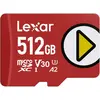 Image de Lexar Play (512 Go, microSDXC, U3, UHS-I), Carte mémoire, Rouge