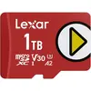 Image de Lexar Play (1000 Go, microSDXC, U3, UHS-I), Carte mémoire, Rouge