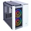 Image de CORSAIR Crystal Series 280X RGB - Tour - micro ATX - panneau latéral fenêtré (verre trempé) - pas d'alimentation (ATX) - blanc - USB/Audio