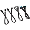 Image de Corsair Set de panneaux avant (30 cm, 6+2 broches PCI-Express, USB 2.0, USB 3.0), Câble interne (PC)