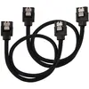 Image de Corsair Paquet de 2 manches SATA Premium (30 cm, SATA), Câble interne (PC)