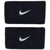 Image de Nike, Unisexe, Bandeau et poignets anti-transpiration, Jumbo Wristbands Navy (2x), Noir, Bleu