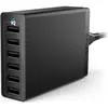 Image de Anker PowerPort (60 W, 6 ports), Chargeur USB, Noir