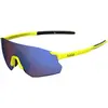 Image de Bollé, Unisexe, Lunettes de sport, Icare Cat. 3 VLT 15 (Acid Yellow Matte), Bleu, Marron, Jaune