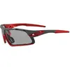 Image de Tifosi, Lunettes de sport, Lunettes de soleil unisexes Davos Fototec Lens, Rouge, taille unique (Fumée), Rouge