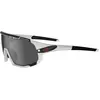 Image de Tifosi, Unisexe, Lunettes de sport, Optics Lunettes de soleil de traîneau (Blanc mat, Blanc mat, Ac Red, Clear, Fumée), Rouge, Blanc