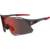 Image de Tifosi, Unisexe, Lunettes de sport, Rail Race Clarion Satin verres à vapeur (2 Mieszko Clarion Red 14,7% de transmission de (Satin Bleu, Red, Transparent), Rouge, Noir, Transparent