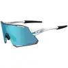 Image de Tifosi, Unisexe, Lunettes de sport, Lunettes Rail Race Clarion Matte blanc (2 mains Clarion Blue 14,7% de transmission de la (Blanc mat, Bleu clair, Clear), Blanc