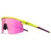 Image de Tifosi Lunettes De Soleil Moab Lite Clarion Sunset Pink/CAT3+AC Red/CAT2+Clear/CAT0