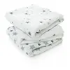 Image de Lot de 3 langes twinkle gris - aden + anais