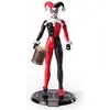 Image de Noble Collection DC Comics : Harley Quinn Jester Bendyfig