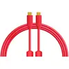 Image de DJTechTools Chroma Cables USB-C to C Red (1 m), Câble USB