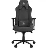 Image de Chaise Gaming Vernazza Arozzi Tissu Doux - Gris Foncé