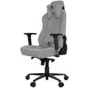 Image de Arozzi Chaise de jeu Vernazza, tissu d'ameublement - gris clair, Chaise gaming, Noir, Gris