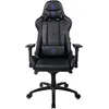 Image de Siège PC Gamer Arozzi Verona Signature Cuir - Noir et Bleu