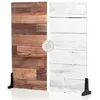 Image de V-Flat World Whitewash/Hickory Planks - XL (0087L) (76 cm), Fond de studio, Blanc, Marron