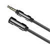 Image de Mini câble d'extension audio stéréo Monster Cable Jack 3,5 mm mâle vers Jack 3,5 mm femelle 1,5 m Noir