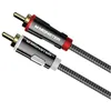 Image de Câble d'interconnexion audio stéréo 2 canaux Monster Cable 2 RCA mâle vers 2 RCA mâle 1,5 m Noir