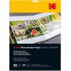 Image de Kodak Papier pour autocollants photo (120 g/m², A4, 10 pcs), Papier photo, Blanc