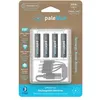 Image de Piles Rechargeables USB-C PALEBLUE AAA LR03 HR03