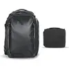 Image de Wandrd Transit 45L Sac à dos de voyage noir Essential+ Bundle (Sac à dos photo, 45 l), Housse pour appareil photo, Noir