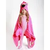 Image de Franny le flamand rose serviette enfant