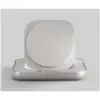 Image de Zens Magnetic Nightstand Charger White (15 W), Chargeur sans fil, Blanc, Argent