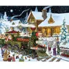 Image de Puzzle 1000 pièces : Le train du Père Noël