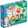 Image de Geomag Magicube Blocks Stacking Jungle 8 Teile