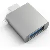 Image de Satechi USB-C zu (USB-C), Adaptateur données + vidéo, Gris, Argent