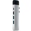 Image de Satechi Hub USB Dual-C (USB-C, 6 ports), Station d’accueil + hub USB, Argent