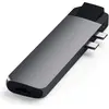 Image de Satechi Par coup (USB-C, 5 ports), Station d’accueil + hub USB, Gris