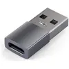 Image de Satechi USB A   USB C (USB-A), Adaptateur données + vidéo, Gris