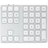 Image de Satechi Clavier allongé en aluminium (DE, Sans fil), Clavier, Gris