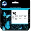 Image de HP 70 tête d'impression DesignJet noir photo et gris clair C9407A