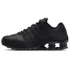 Image de Chaussures de course Nike Shox Série NZ Homme Noir 378341-001 45 black