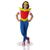 Image de Déguisement Classique Wonder Woman - DC Super Héros Girls - 3/4 ans (96 à 104 cm) Rubie's