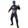 Image de déguisement captain america avengers endgame adulte - l - bleu - rubie's france r700734std