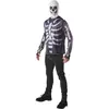 Image de Déguisement Top et Cagoule Skull Trooper Fortnite- Adulte Rubie's