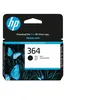 Image de HP 364 - Noir - original - blister - cartouche d'encre - pour Deskjet 35XX; Photosmart 55XX, 55XX B111, 65XX, 7510 C311, 7520, Wireless B110