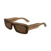 Image de Lunettes de soleil unisexes Calvin Klein Ck24503s 278 51-21-140 black