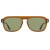 Image de Lunettes de soleil unisexes Calvin Klein Ck24504s 200 Transparent Brown/56-17-145