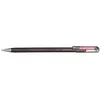 Image de Stylo roller encre gel Pentel Dual Métallic Pointe 1mm Noir et Rouge