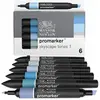 Image de Winsor & Newton, Marqueur, Promarker set 6pcs Skycape1 (6x)