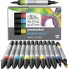 Image de Set de 12 Feutres Winsor & Newton Promarker Watercolour Tons basiques