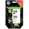 Image de HP, Cartouche d'impression, 338, 343 (CF, Color)