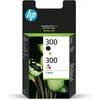 Image de HP, Cartouche d'impression, 300 (C, CF, M, Y)
