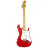 Image de Squier Classic Vibe 50s Stratocaster Fiesta Red MN (Guitare électrique, érable, Ossature, Pine), Guitare, Rouge