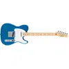 Image de Fender Standard Telecaster Electric Guitar, Aqua Marine Metallic (Guitare électrique, Corps en peuplier, Manche en érable, Micro céramique à simple bobinage), Guitare, Bleu